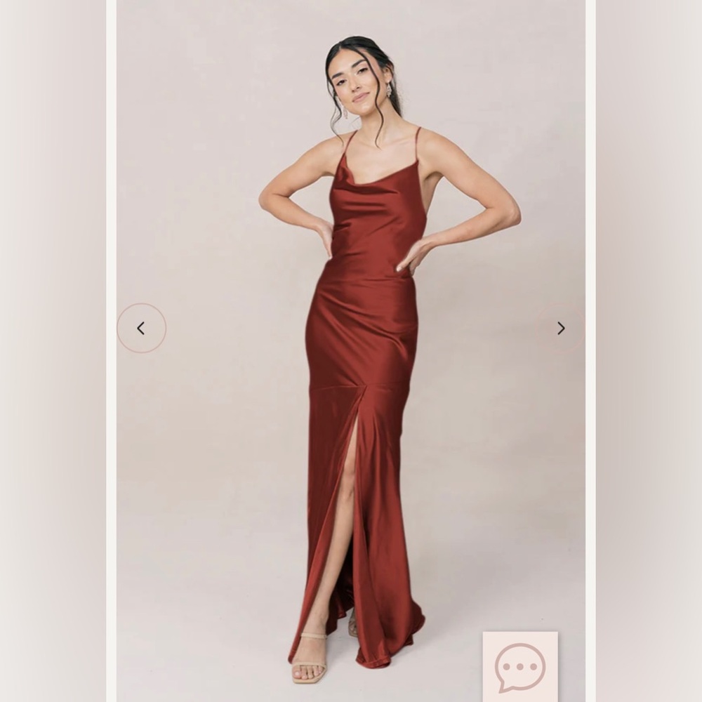 Satin revelry dress